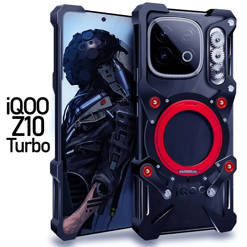 For vivo iQOO Z10 Turbo Pro / Turbo / Z10R Metal Aluminum