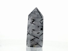 Black Rutilated (Tourmaline) Sphere 18mm w/ Stand No.1