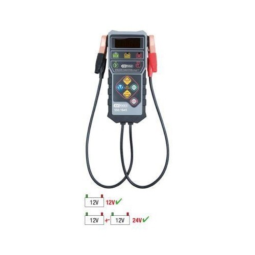 12V Digital-Batterietester Ks Tools 550.1645-image