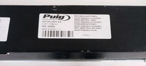 Protection bras oscillant PUIG 20059 roulette noir DUCATI PANIGALE STREETFIGHTER - Photo 6/7