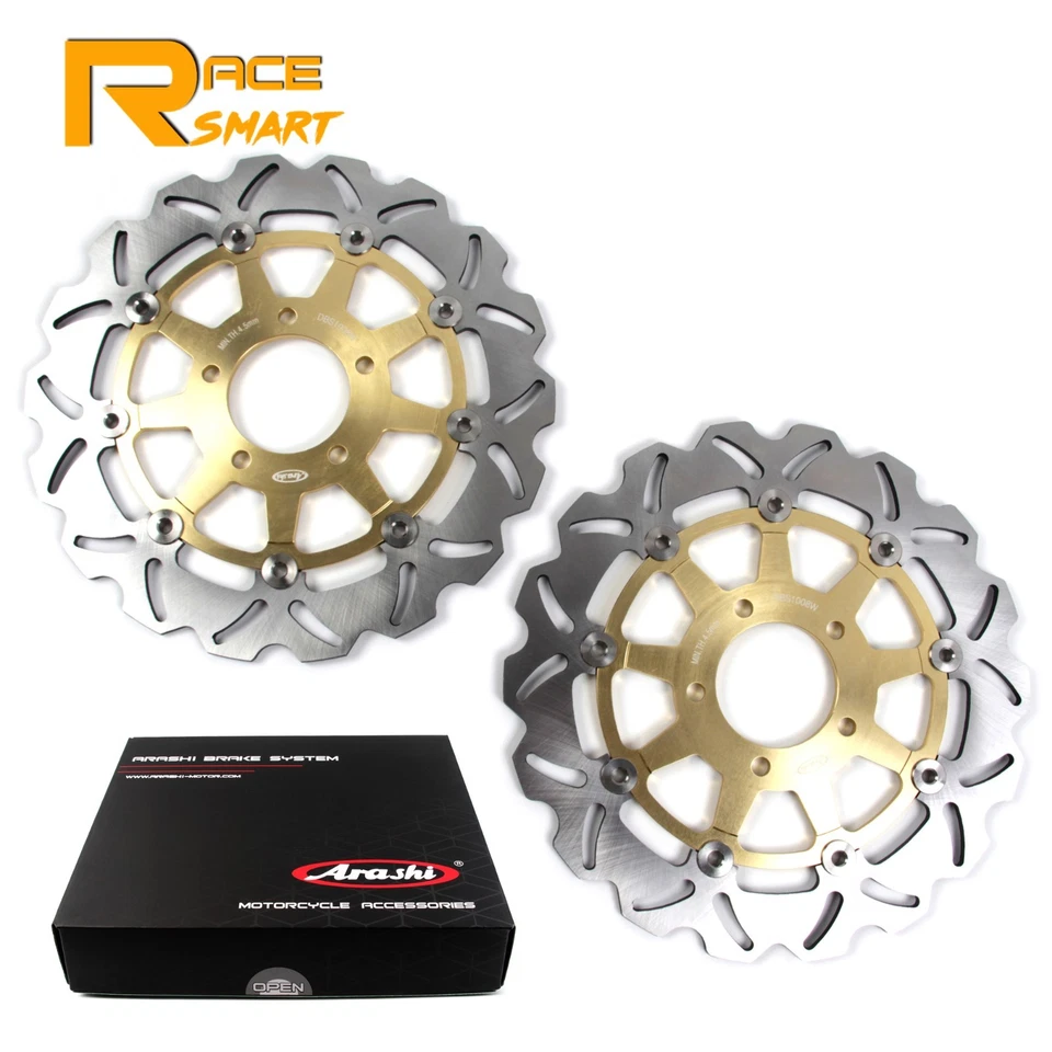 2004 2005 GSXR 600 750 Front Rear Brake Rotors For Suzuki GSXR1000 2003 2004 - Image 2 of 4