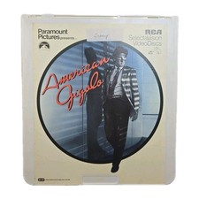 American Gigolo - RCA VideoDisc CED, Richard Gere - Tested