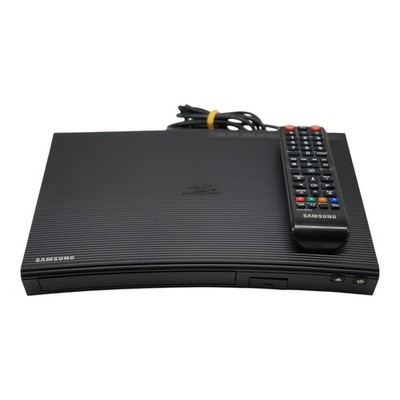 Samsung BD-J5500 - 3D Blu-ray Player / Curved Design (HDMI, USB) (Schwarz)