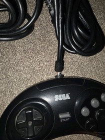 Sega Genesis Console Bundle Tested Working | 2 Controllers + 3 Games + Cables