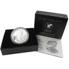 2021 W Type 2 American Silver Eagle Proof Bullion $1 Coin OGP COA