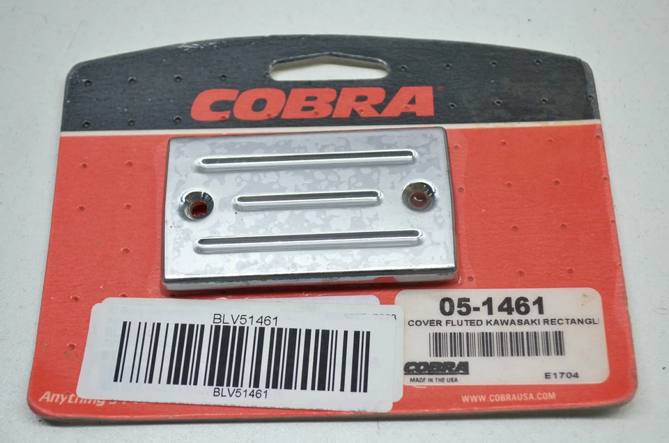 Cubierta de depósito de freno acanalado Cobra 05-1461, BLV51461 Kawasaki NOS Foto 2 de 3