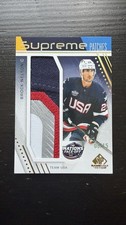 2025-26 SP Game Used Brock Nelson Supreme Patches 4 Nations 06/15 4 Color Patch