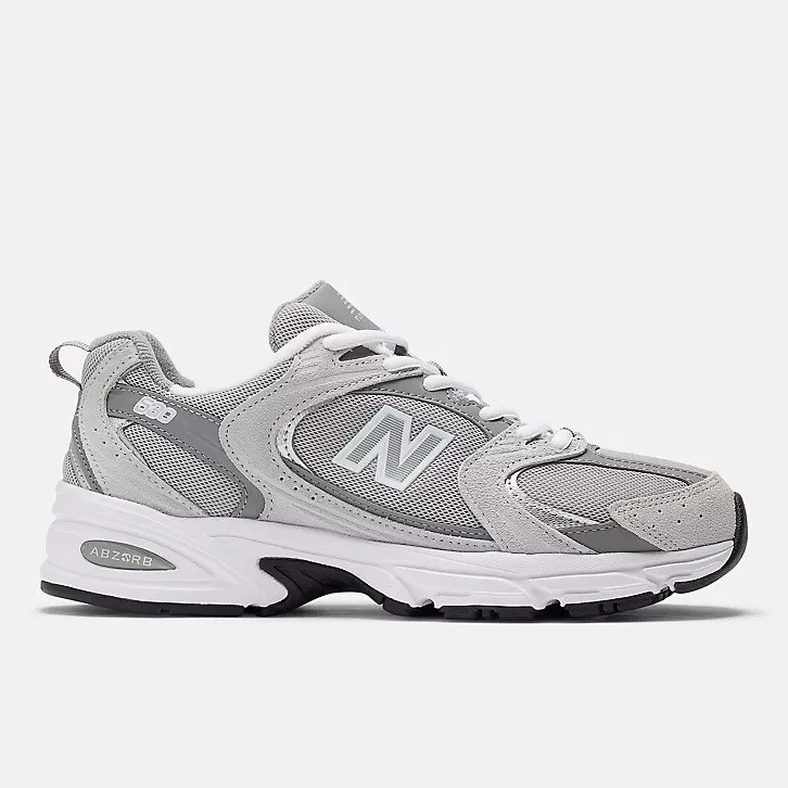 Zapatillas New Balance 530 Raincloud Sombra Gris Metálico Plateado Talla UK 7