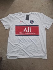 BNWT Nike PSG Messi 30 Tee (Back) - XL - White Brand New with Tags Authentic ...