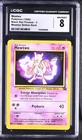 1999 Pokemon Black Star Promos Mewtwo Strikes Back Stamped #3 CGC 8