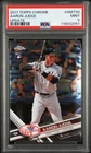 2017 Topps Chrome Update #HMT50 Aaron Judge Update PSA 9 Rookie RC MINT