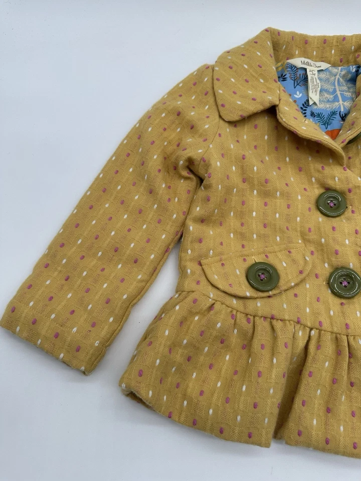 Chaqueta MATILDA JANE Niñas Pequeñas Amarilla Going Easy Talla 2T Foto 2 de 4