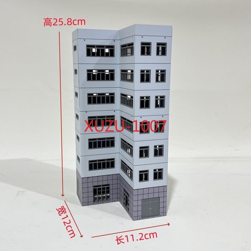 Diorama HO Scale Building Model Railroad Office Layout Architectural Model 1/87 - Picture 16 of 44