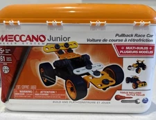 Meccano Junior Toolbox, Pullback Race Car, 5 Model Set