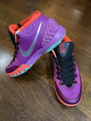 Nike Kyrie 1 Easter 2015 Size 7 Purple Mesh