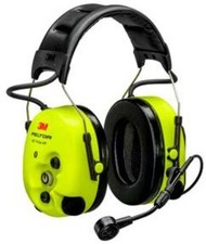 PELTOR WS Protac XPI Headset Headband, Black/Yellow, MT15H7AWS6