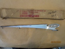 Nos 1960 Ford Galaxie Fairlane Hood Ornament Emblem Accessory In Original Box