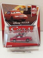 DISNEY PIXAR CARS RUST-EZE RACING VERN THE TAXI CAB NEW ON CARD FREE SHIP