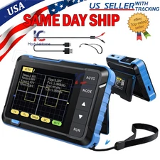 FNIRSI DSO152 Mini Handheld Digital oscilloscope 2.8Inch Display Auto Adjust PWM