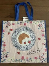 Shopping Bag Strawberries Reusable Recycled TJMaxx NWT