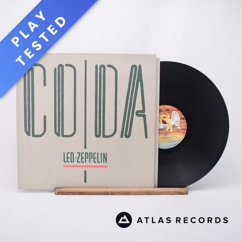Led Zeppelin Coda Embossed Sleeve First Uk Press LP Album Vinyl Record - EX/EX