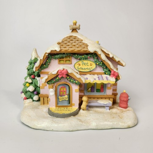 Hawthorne Village Precious Moments Christmas Precious Tails Pet Groomer Holiday