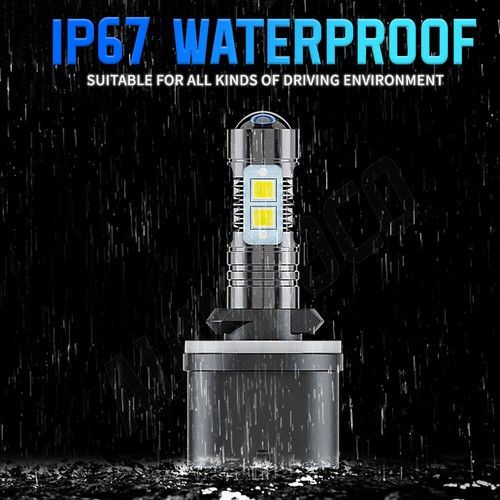 2PC 880 LED Fog/Driving Light Bulb 10000K Xenon White High Power 890 892 893 899 - Picture 10 of 17