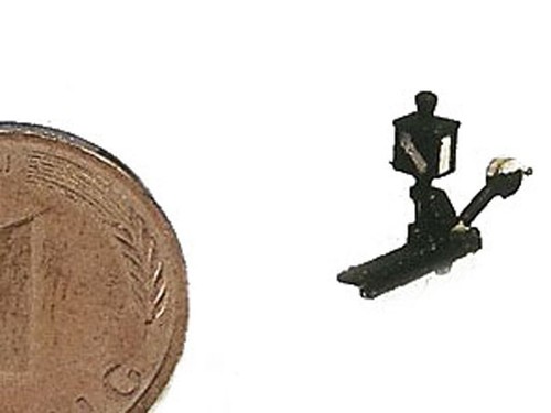 Weinert 6916 - Weichenlaterne Attrappe links 5x - Spur N - NEU | Zustand: Neu