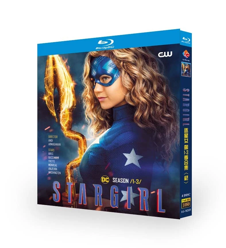 Stargirl Season 1 3 Blu ray TV Series 4 Disc All Region free