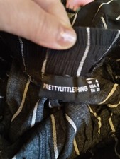pretty little thing trousers size 4