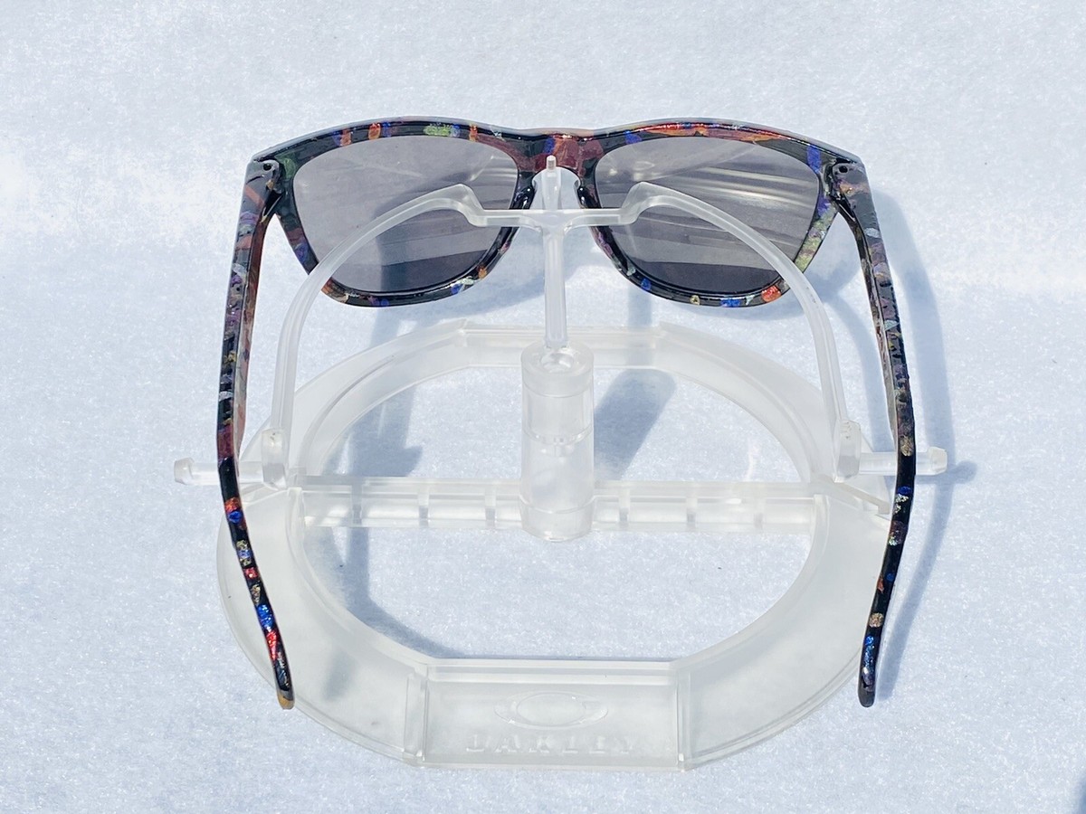 Custom Oakley Frogskins Sunglasses Multi ColorShift Splatter