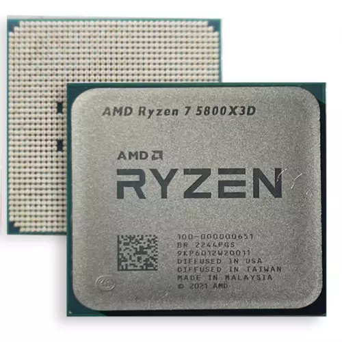 AMD Ryzen 7 5800X3D 8-core 16 thread 3.4 GHz socket AM4 CPU 100-10000651- - Picture 3 of 6