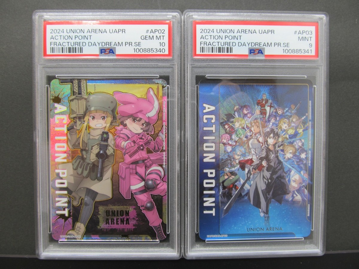 Sequential Set PSA 10 9| 2024 Union Arena Sword Art Online Promo