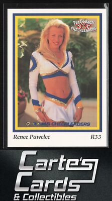 Renee Pawelec 1994 Sideliners Cheerleaders #R33 Los Angeles Rams