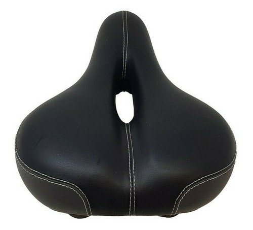 black mountain bike seat
