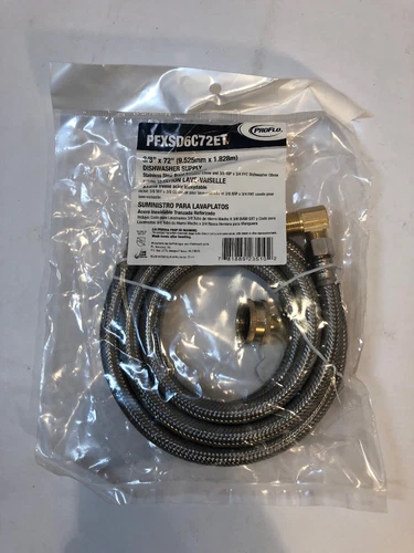 ProFlo PFXSD6C72ET 72" Dishwasher Water Supply Connector Kit - Picture 1 of 6