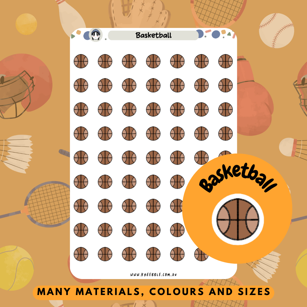 Basketball Planner Stickers