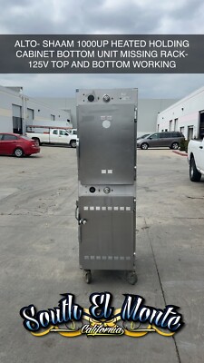 ALTO-SHAAM 1000 UP HEATED HOLDING CABINET HALO-HEAT 125V MISSING BOTTOM RACKS