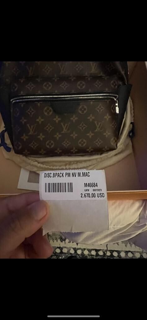Shop Louis Vuitton MONOGRAM Discovery backpack pm (M43186) by JOY＋