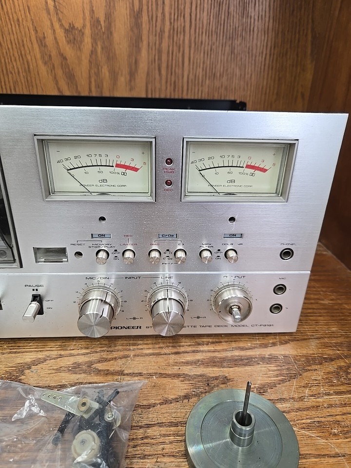 Pioneer CTF9191 Stereo Cassette Tape Deck For Parts or Repair eBay