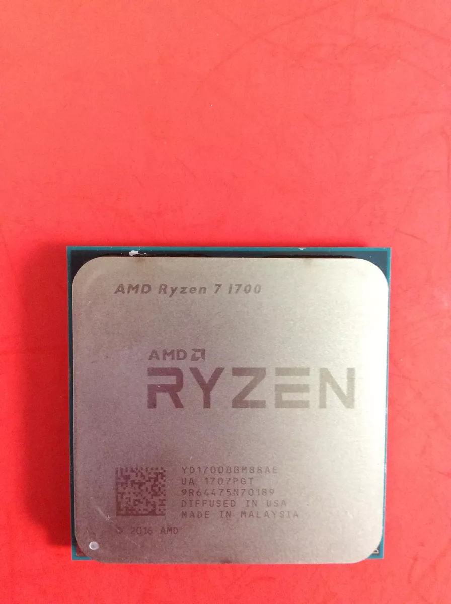 AMD RYZEN 7 1700 8-Core 3.0 GHz Socket AM4 65W YD1700BBAEBOX Desktop Processor