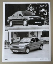 FORD ORION LX & GHIA SI orig 1992 Large Publicity Press Photo