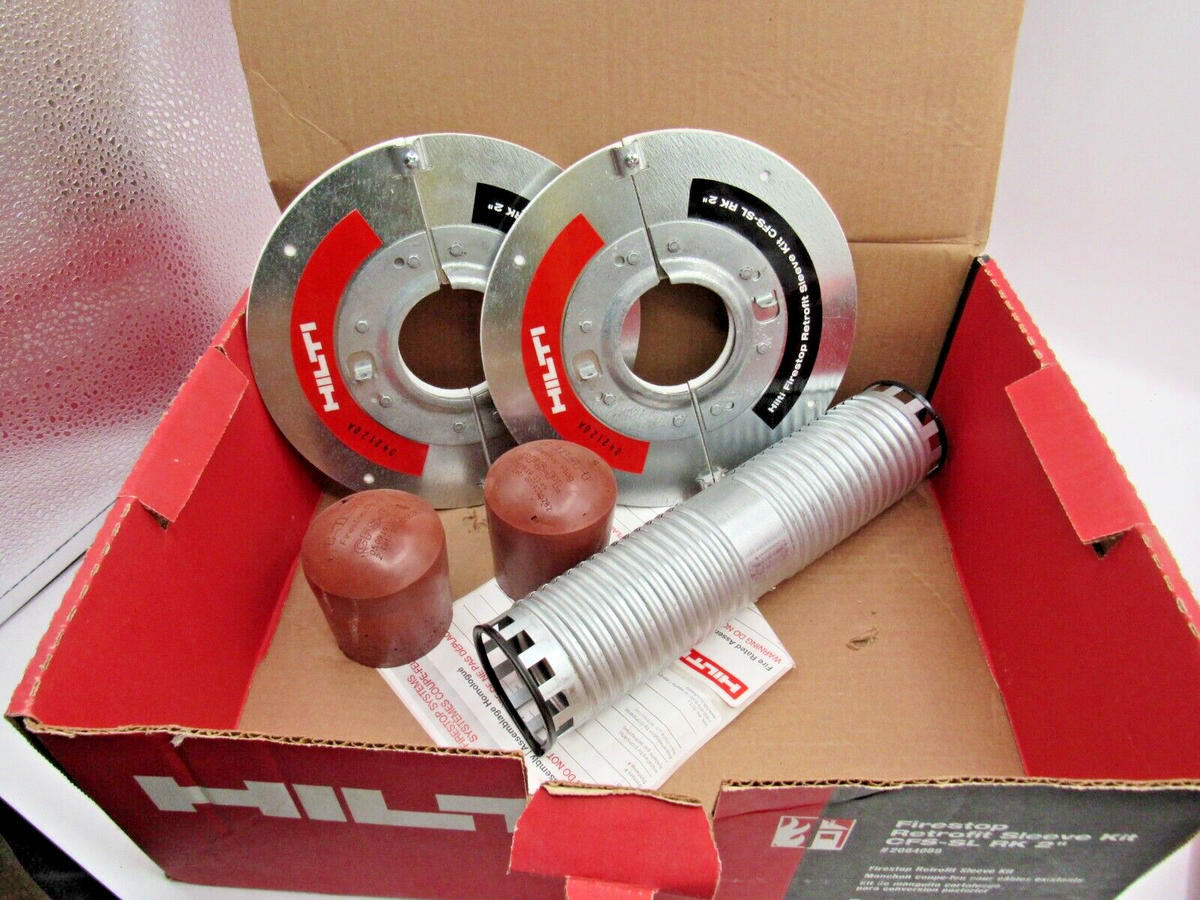 HILTI CFS-SL RK 2'' Firestop Retrofit Sleeve Kit | eBay