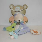 Baby Nat Bear Blanket - Attacha Teat Collection - New