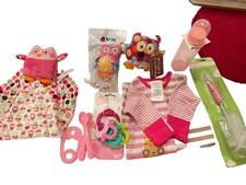 BABY BUNDLE OF 10 ITEMS LOT Clothing/Plush Toys/Feeding/Rattle/Teether  s- NEW 10