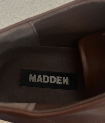 Steve Madden - Men's Size 12 Brown M-Hastir Oxford Shoes Rubber Bottom - Picture 10 of 12