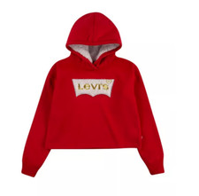 Levi's Girls Long Sleeve High Rise Pullover Hoodie