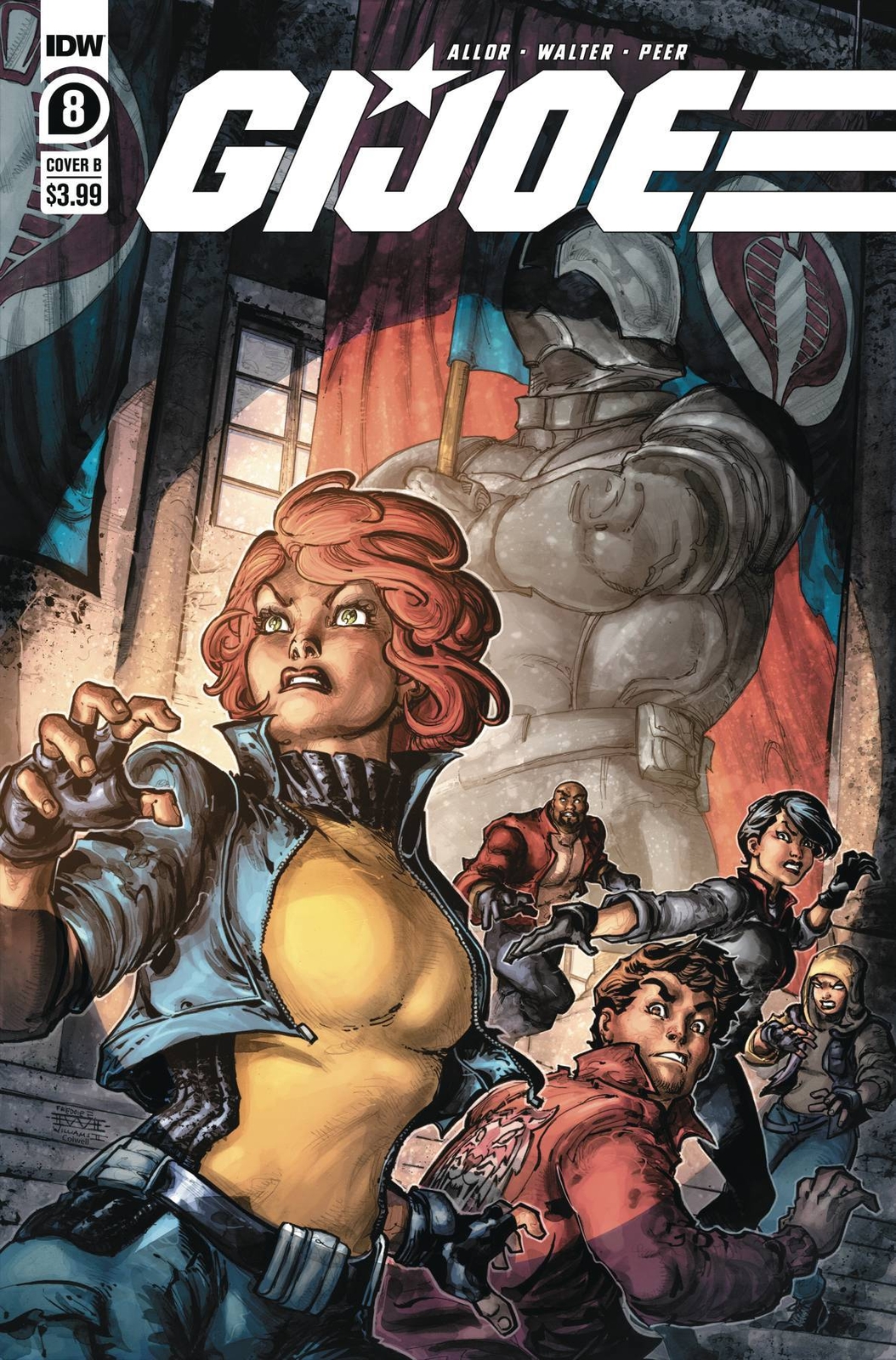GI JOE #8 CVR B WILLIAMS II IDW PUBLISHING