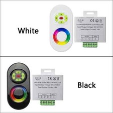 LED RGB Strip Controller 18A DC12V 24V RF Wireless Touch Remote Control Dimmer