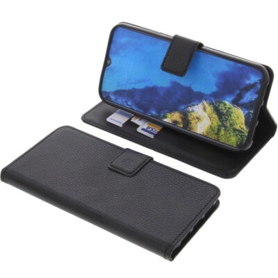Tasche für Cubot P30 Book-Style Schutz Hülle Handytasche Buch Schwarz